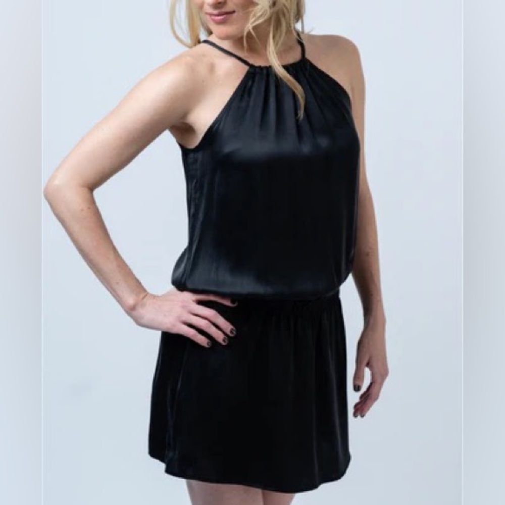Alexander Rheese Emily Silk Halter Dress - Picture 2 of 9